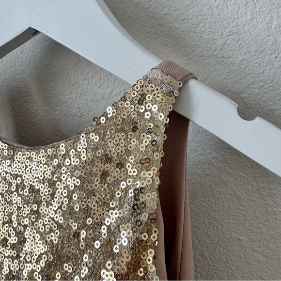 Great Pretenders Glam Party Gold Dress Size 3 4 - Picture 9 of 9